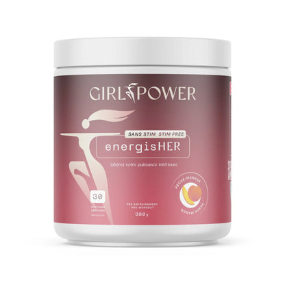 Girl Power – EnergisHEr Sans Stimulant – 30 Portions