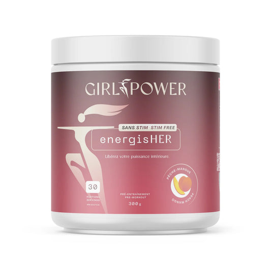 Girl Power – EnergisHEr Sans Stimulant – 30 Portions