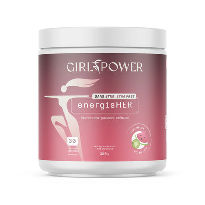Girl Power – EnergisHEr Sans Stimulant – 30 Portions