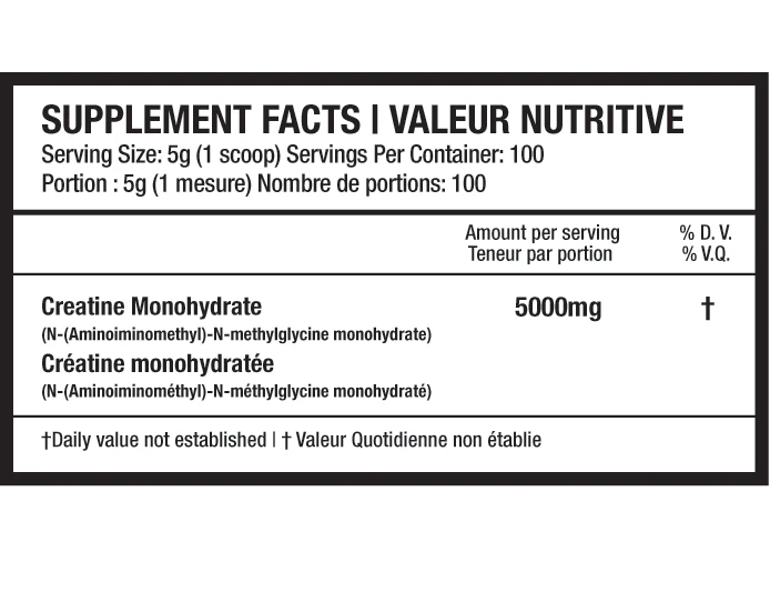 Creatine Monohydrate – Beyond Yourself – 100 portions