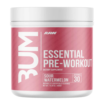 CBUM Raw Nutrition Essential Pre-Workout | Pré-entraînement puissant