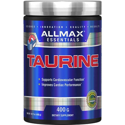 Allmax Taurine – Énergie, Focus Mental & Performance | 400 g