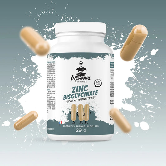 INSHAPE NUTRITION - ZINC BISGLYCINATE - 90 CAPSULES
