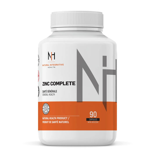 Zinc Complete – Zinc and Copper Formula with Vitamins B2 and B6 | 90 Capsules
