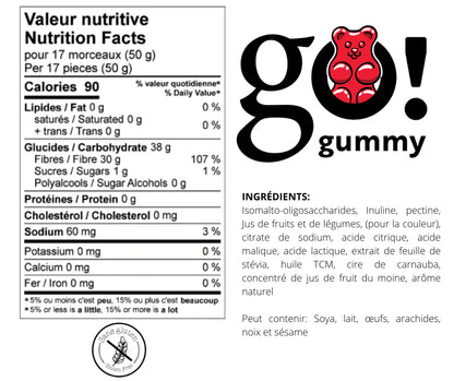 Go Gummy – Jujubes Sans Sucre