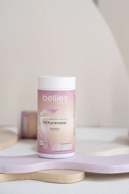 HER Prenatal Bellies by Girl Power, supplément prénatal en capsules pour femmes enceintes