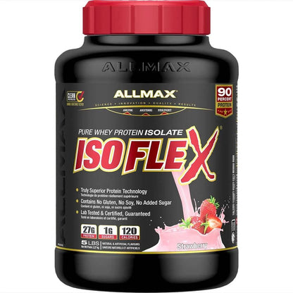 llmax Isoflex – Protéine Isolate 100% Whey Pure | 90% Protéine
