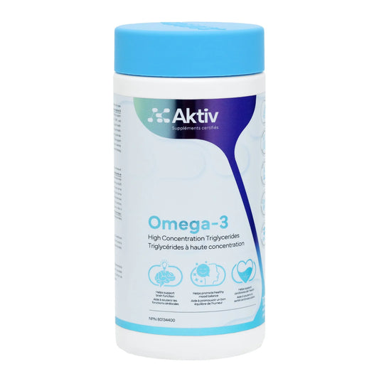 High Concentration Omega-3 – AKTIV (400 mg EPA + 300 mg DHA)