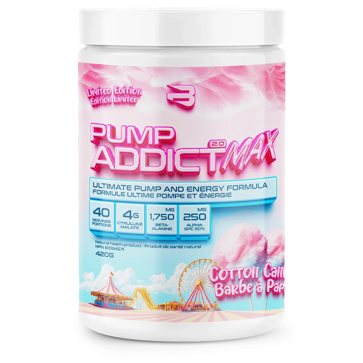 Believe Pump Addict MAX 2.0 – Pré-Workout Ultime Pompe & Énergie