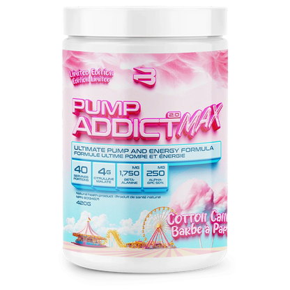 Believe Pump Addict MAX 2.0 – Pré-Workout Ultime Pompe & Énergie