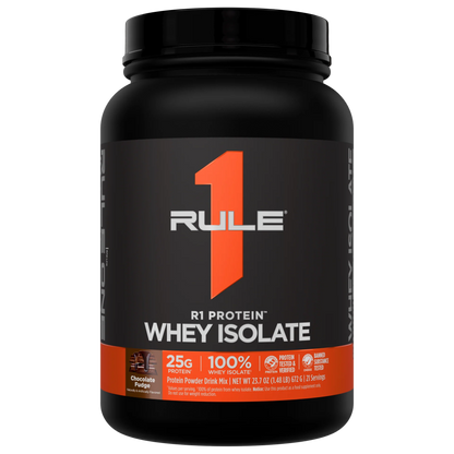 RULE 1 - WHEY ISOLATE - 1.8LBS
