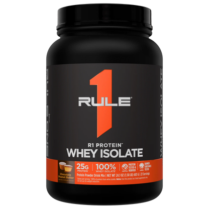 RULE 1 - WHEY ISOLATE - 1.8LBS