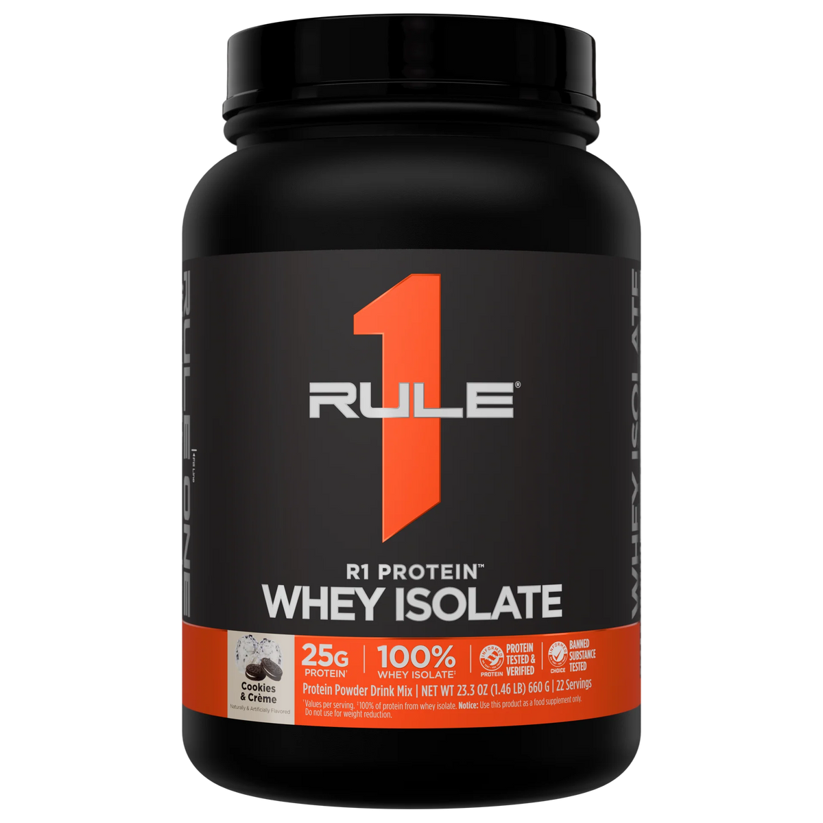 RULE 1 - WHEY ISOLATE - 1.8LBS