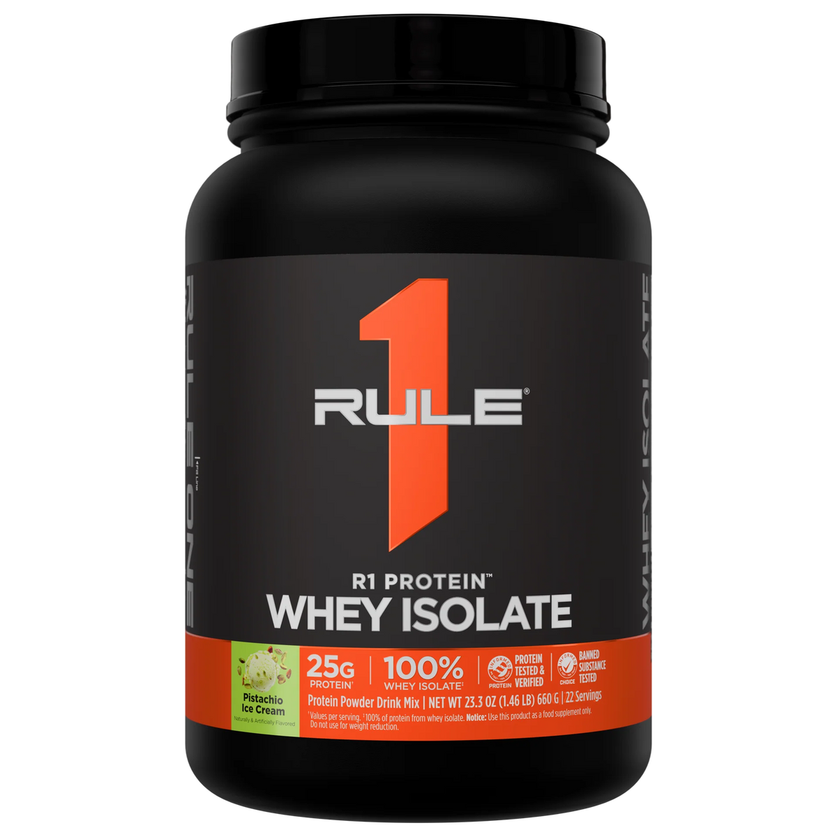 RULE 1 - WHEY ISOLATE - 1.8LBS