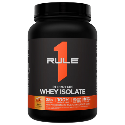 RULE 1 - WHEY ISOLATE - 1.8LBS