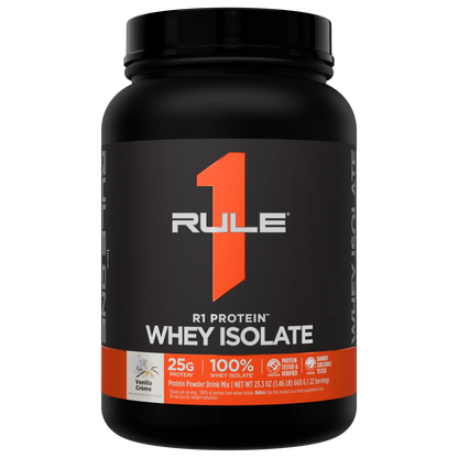 RULE 1 - WHEY ISOLATE - 1.8LBS