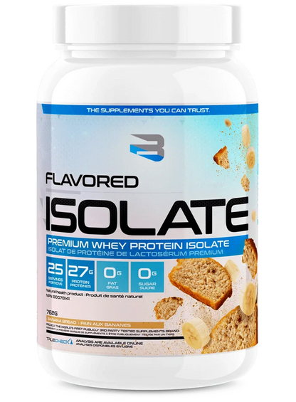 Believe Flavored Isolate – Isolat de Protéine de Lactosérum Premium