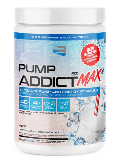Believe Pump Addict MAX 2.0 – Pré-Workout Ultime Pompe & Énergie