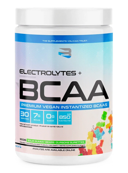 Believe Electrolytes + BCAA – Acides Aminés & Hydratation Premium