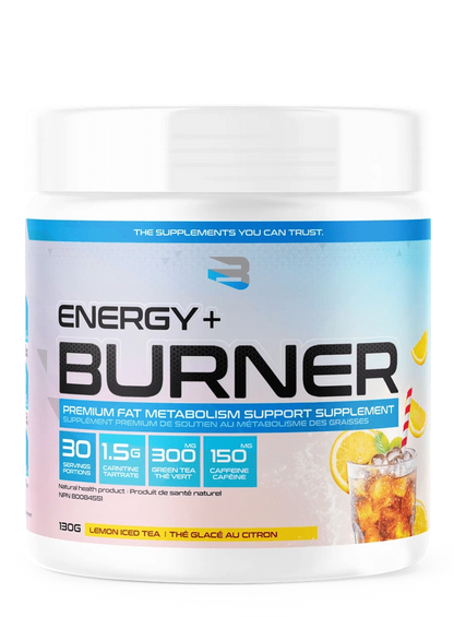 Believe Energy+ Burner – Brûleur de Graisses & Booster d’Énergie